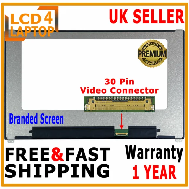 For Dell Latitude 7480 P/N 0KW8T4 06HY1W 0R6D8G 0KGYYH LED LCD FHD 30 Pin Screen