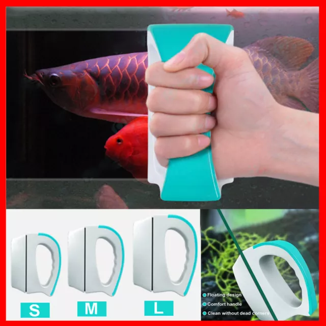 Floating Magnetic Algae Cleaning Magnet Cleaner for Aquarium Fish Tank Glass