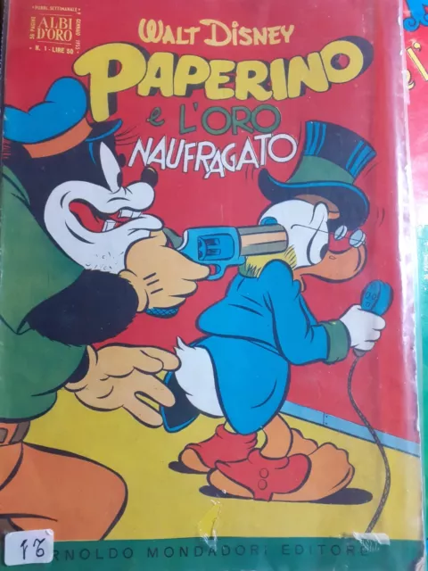 ALBO D'ORO Mondadori Lotto n° 23 albi anno1955/56 compreso Il  n°1 Gennaio 1955