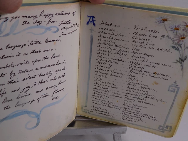 The LANGUAGE of FLOWERS Margaret Pickston Flower Names & Their Meanings Gorgeous 2