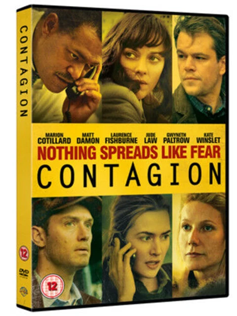 Contagion DVD Jude Law (2012)