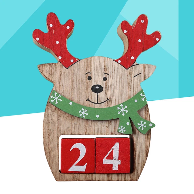 Weihnachts Adventskalender 2021 Esstisch Schreibtischkalender