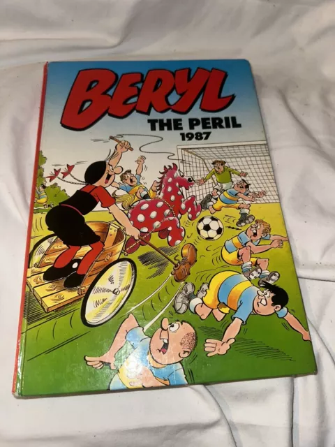 Retro Beryl The Peril Annual Dated 1987