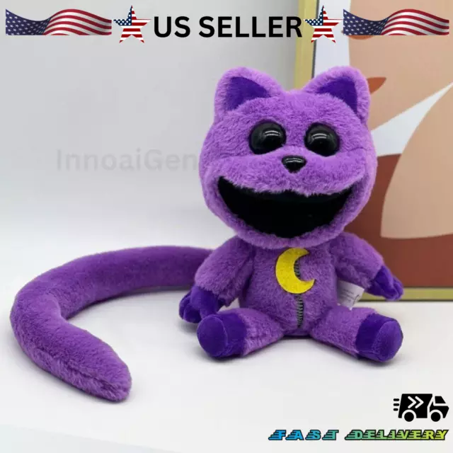 Smiling Critters Plush: Catnap Figure Doll Hoppy Hopscotch Gift Toy New 2024