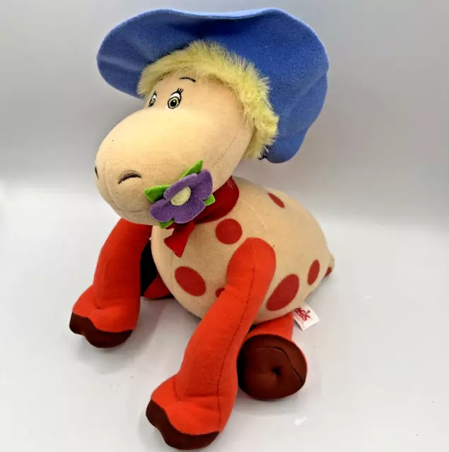 Vivid 2004 The Magic Roundabout Cow Ermintrude Talking Soft Toy Teddy Plush