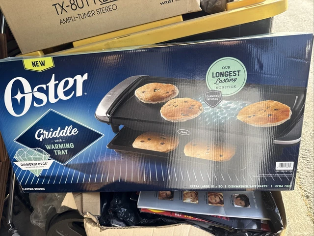 Non Toxic Griddle Customer Reviews: Oster DiamondForce™ 10-Inch X