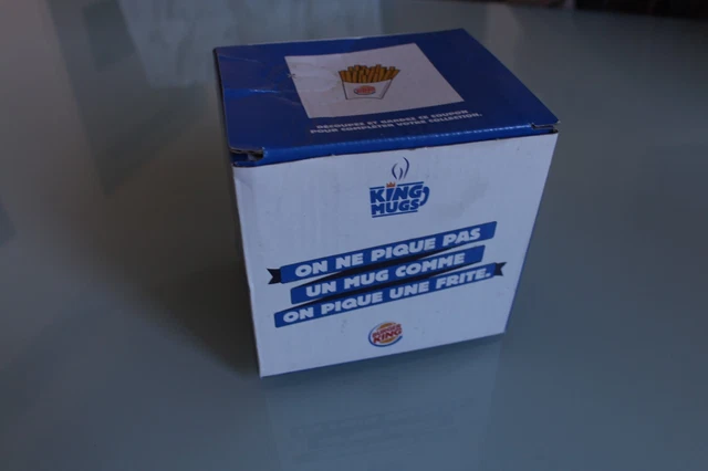 Mug Humoristique Burger King "tout Va Bien" - Noir, Occasion En Très Bon état, épuisé En Magasin