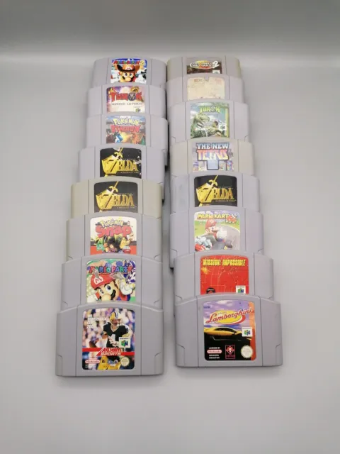 Nintendo 64 N64 Auswahl Mario Party 2 Kart Pokemon Snap Stadium Zelda Tony Hawk