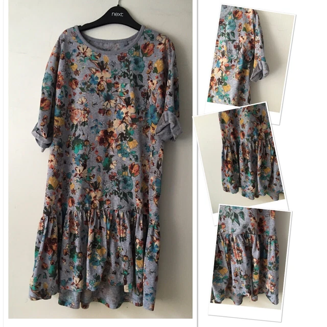Next shine like the star girls pretty floral mix floaty flounce dress 10 years