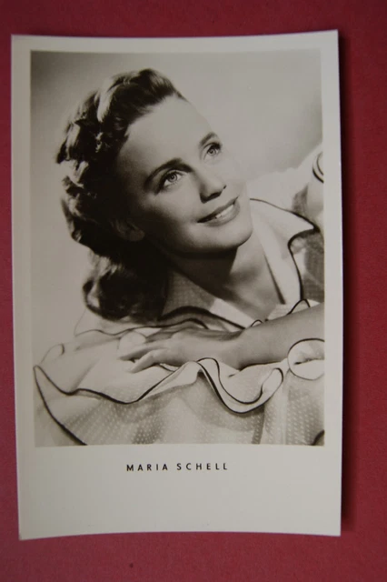 Maria Schell / Postkarte / Film Foto / Autogrammkarte - Schorchtfilm 1956