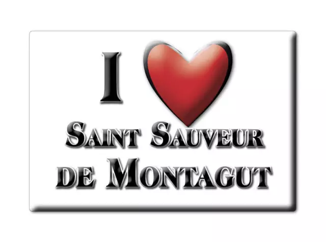 Saint Sauveur De Montagut, Ardèche, Auvergne - Magnet