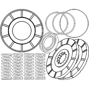 Brake Disc Set Fits Case-International Harvester 966 1026 1066 Tractor