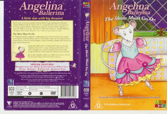NEW & SEALED ANGELINA BALLERINA :THE SHOW MUST GO ON,CHRISTMAS IN ...
