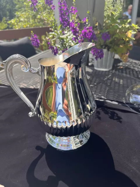 Christofle Silver Plated Pitcher