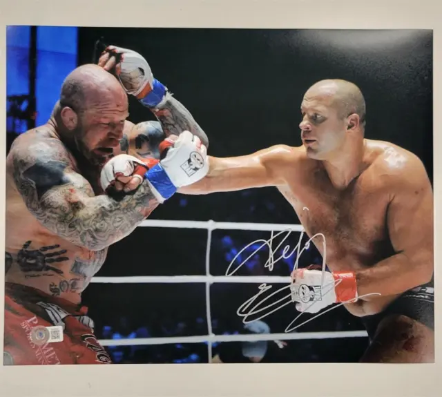 Fedor Emelianenko signed 11x14 Photo #6 UFC MMA autograph ~ Beckett BAS Holo