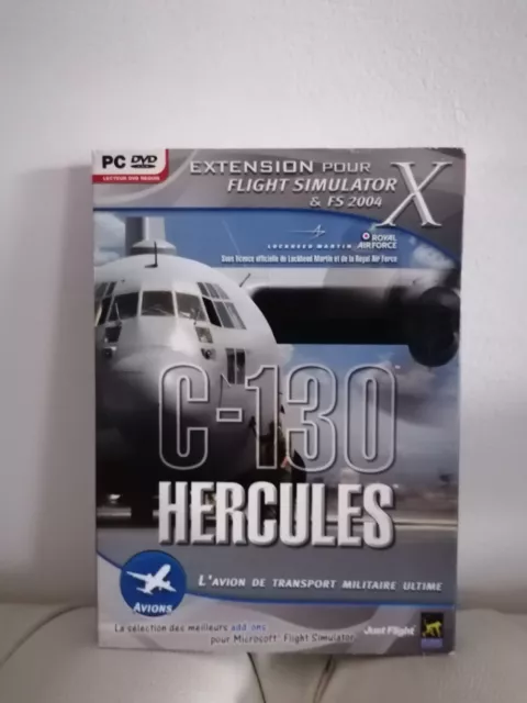 C-130 HERCULES / FLIGHT SIMULATOR X - JEU PC add-on COMPLET en version française