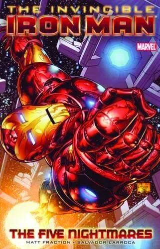 Invincible Iron Man Volume 1 Five Nightmares GN Matt Fraction Avengers OOP NM