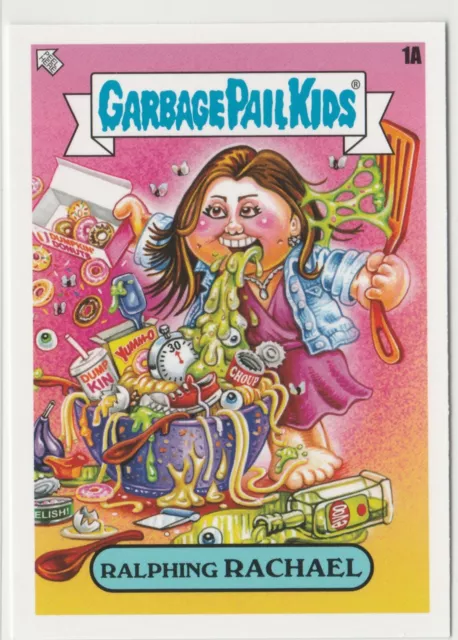 2021 Topps Garbage Pail Kids Food Fight Ralphing Rachael 1A GPK Rachael Ray