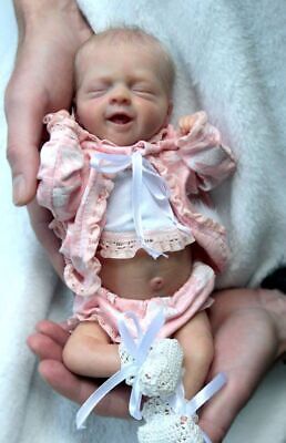 13" Reborn Baby Bebe Doll Silicone Full Body Lifelike Pretty Doll Toy
