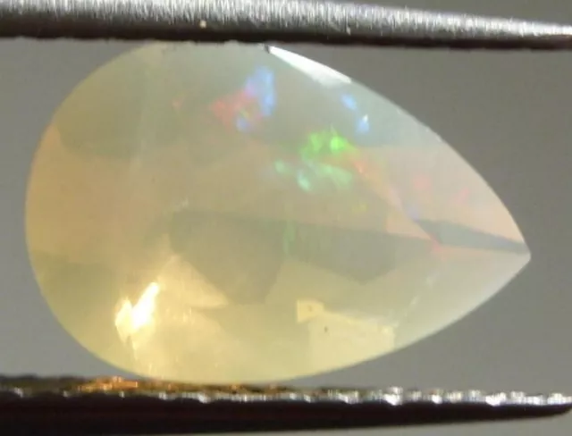 2.23ct Mexican Precious Opal With Light Surface Color Play Pear 12x8mm WoW*$1NR*
