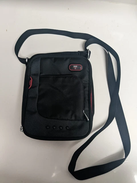 Tumi 5133D Black red Crossbody Shoulder Bag used