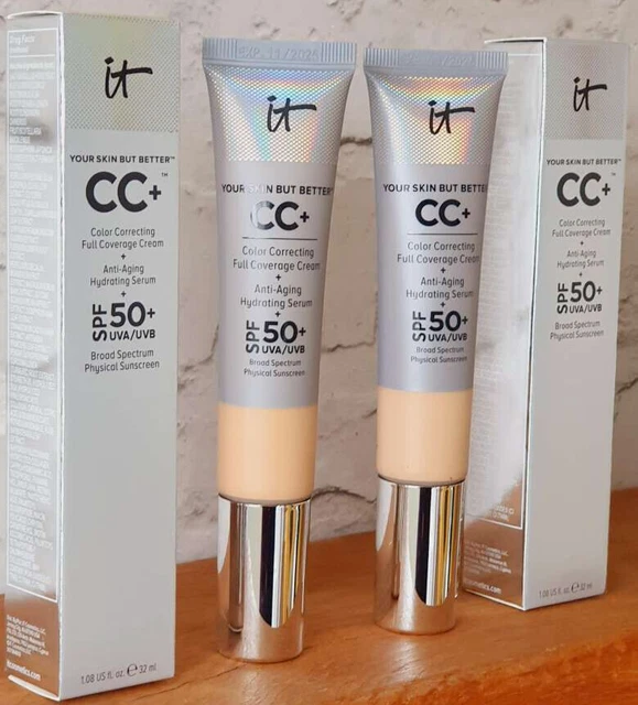 IT CC Color Correcting Cream SPF 50+ Your Skin But Better 32ml - Fast Dispatch