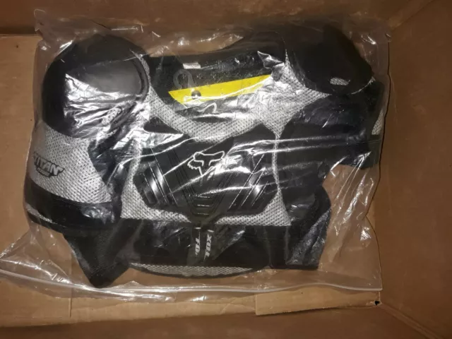 Fox Racing Roost Deflector PeeWee Titan Youth Child Chest Guard Protector ATV MX