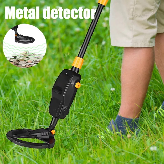 Metal Detector for Kids High Accuracy Adjustable Metal Detector with LCD LoiUH