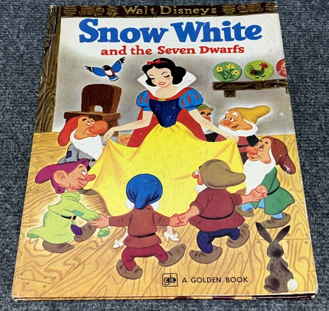 WALT DISNEY’S SNOW White And The Seven Dwarfs Golden Book 1974 £6.15 ...