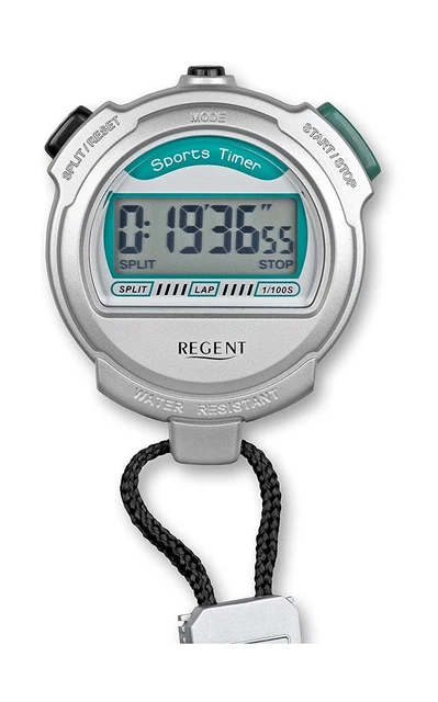 Regent Uhr Digitale Stoppuhr Modell CS-43 mit Rundenzeit
