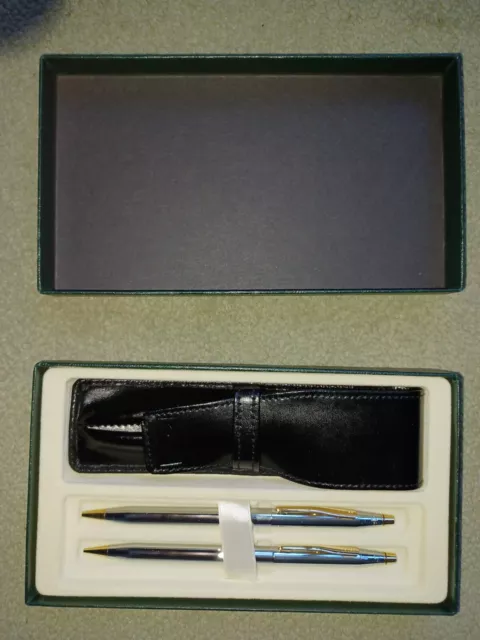 Cross Classic Century Medalist Promotional Pen and Pencil Set - Alenia branded