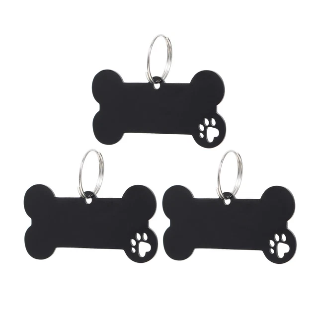 Collana con piastrina per cani con iniziali di calcio dalla A alla Z