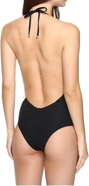 Vitamin A Women's Mirage Plunge Maillot The Domino Effect Size XS 3