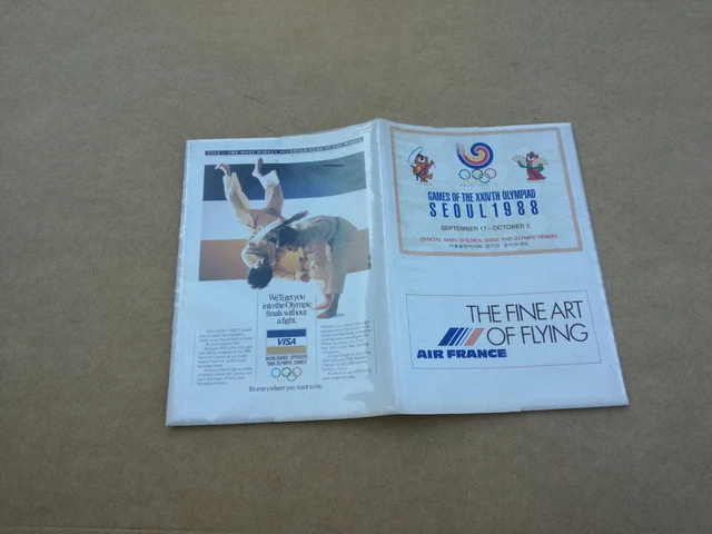Épingle olympique de handball ~1988 Séoul ~ Mascotte ~ Hodori le tigre~ par HoHo NYC - France