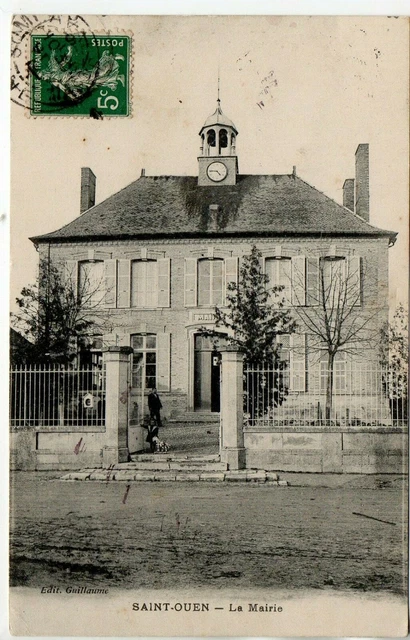 SAINT OUEN DOMPROT - Marne - CPA 51 - la mairie