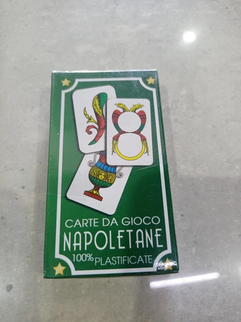Carte Da Gioco Napoletane Ideali Per Briscola Scopa Tresette 40 Carte Dal Negro - Foto 4