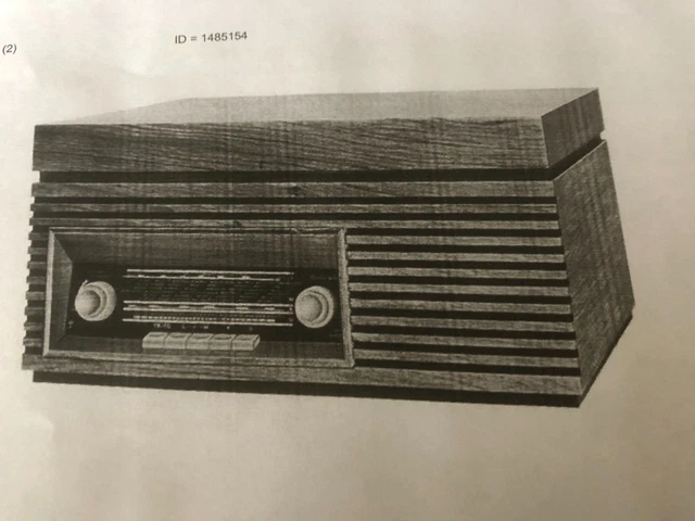 Radio  fonografo Vintage GANDRIA 03HL funzionante