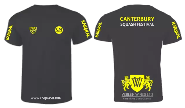 Canterbury Squash Festival Squash Tournament T-Shirt