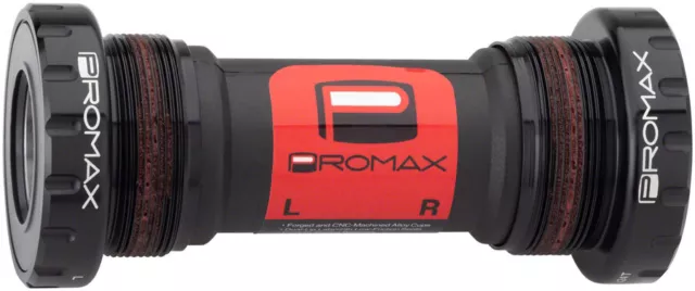 NEW Promax EX-1 Alloy external Sealed Bottom Bracket 68/73mm Black