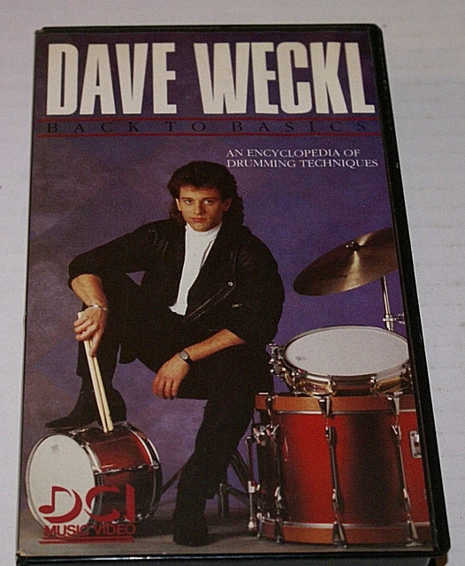 DAVE WECKL BACK To Basics VHS Video Music Instruction Drummer Techniques HTF OOP 10.00 PicClick DAVE WECKL BACK To Basics VHS Video Music Instruction Drummer Techniques HTF OOP 10.00 PicClick
