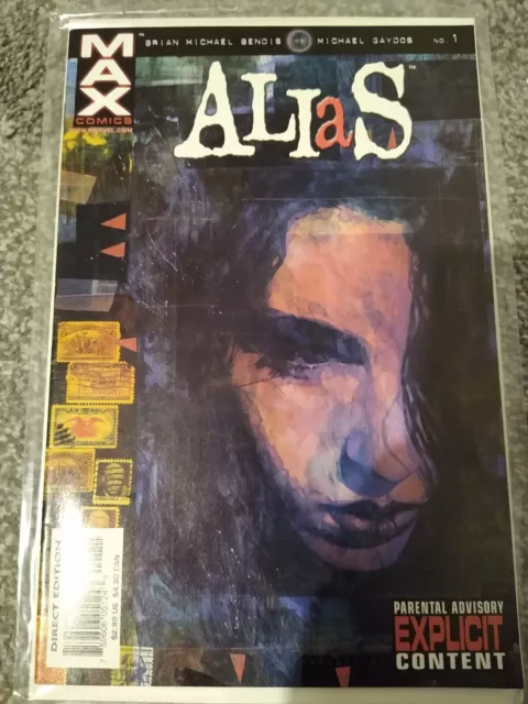 Alias #1  First Appearance Jessica Jones by Bendis - 1st print