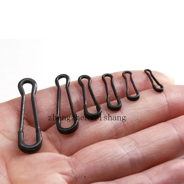 100 Anneaux De Pêche Fendus Inox 7.5mm - 144 Lb - Pour Leurres Et Bas De Ligne