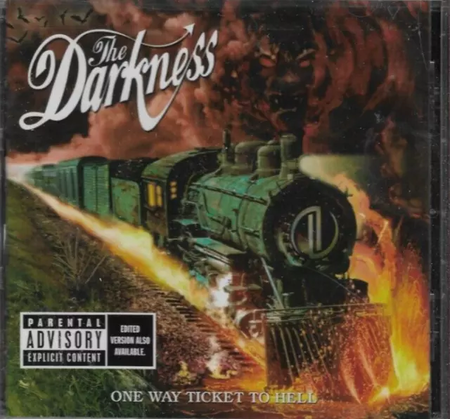 CD The Darkness One Way Ticket to Hell PA Low Print Run