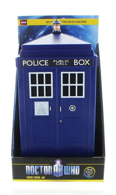 Doctor Who Tardis Cookie Jar with Lights & Sounds