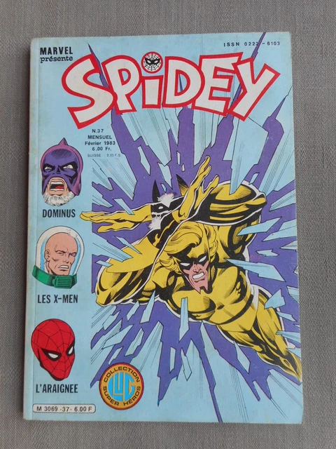 Spidey 37 Édition Lug 1983 En Bon État
