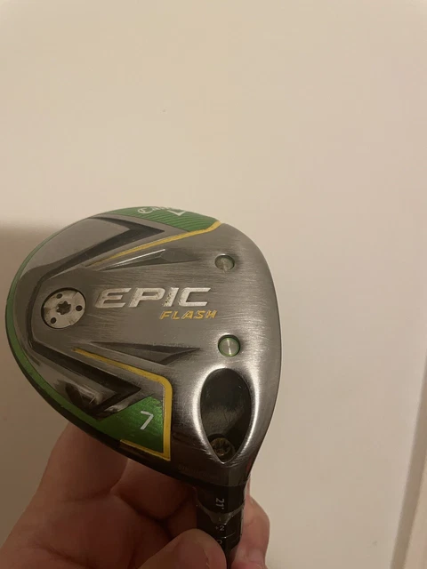 Callaway Epic Flash Fw Wood 7-21*/ Evenflow Project X 65 Gram Regular Flex Shaft