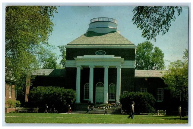 c1960's Memorial Hall University Of Delaware Central Campus Newark DE Postcard