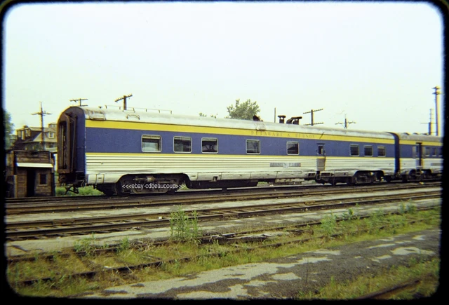 Railroad Slide Delaware & Hudson D&H Diner "James Peak" 1969