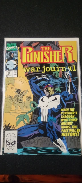 Punisher War Journal #23 (1988 Series) Direct Vol. 1 Marvel Comic Book Oct 1990