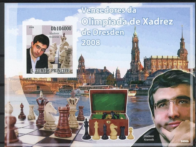 Sao Tome e Principe Block 708 postfrisch Schach #GB760